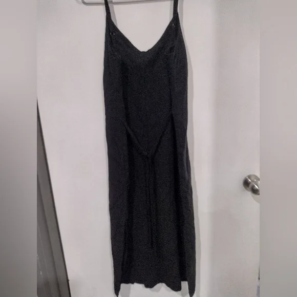 Perfect Stranger black midi slip dress NEW - Picture 4 of 4